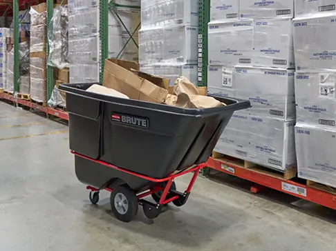Rubbermaid Commercial Products Expands Its BRUTE® Line With New Material  Handling Products