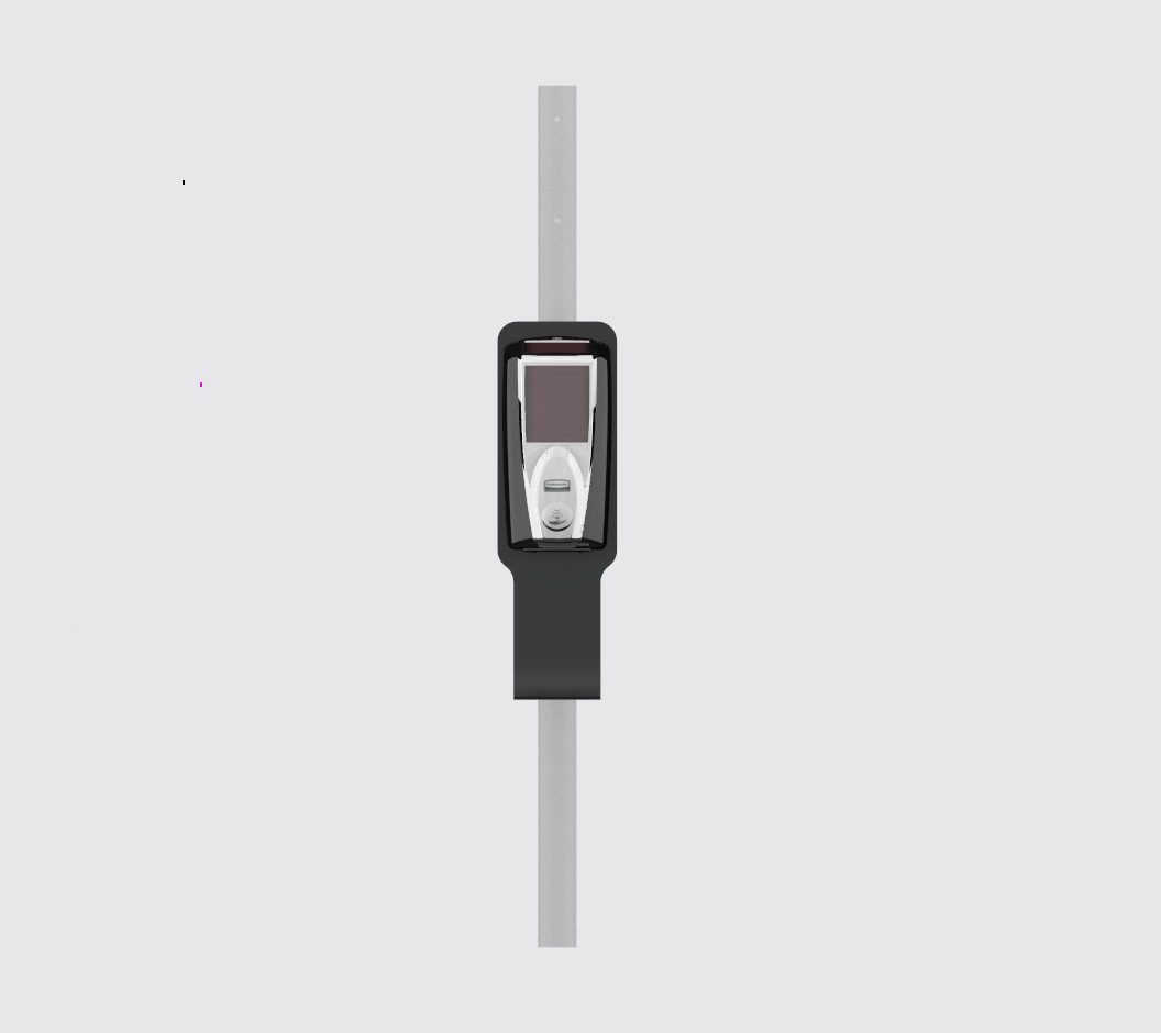 Pole Mount Station with AutoFoam LumeCel™ Dispenser