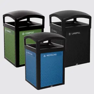 Rubbermaid BRUTE Rollout Recycling Container:Facility Safety and  Maintenance:Waste
