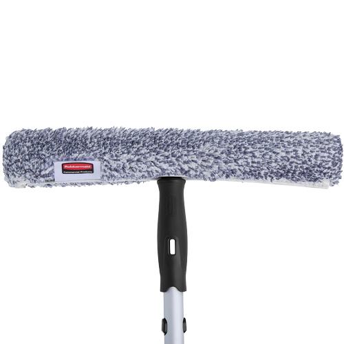 Microfiber glass washer