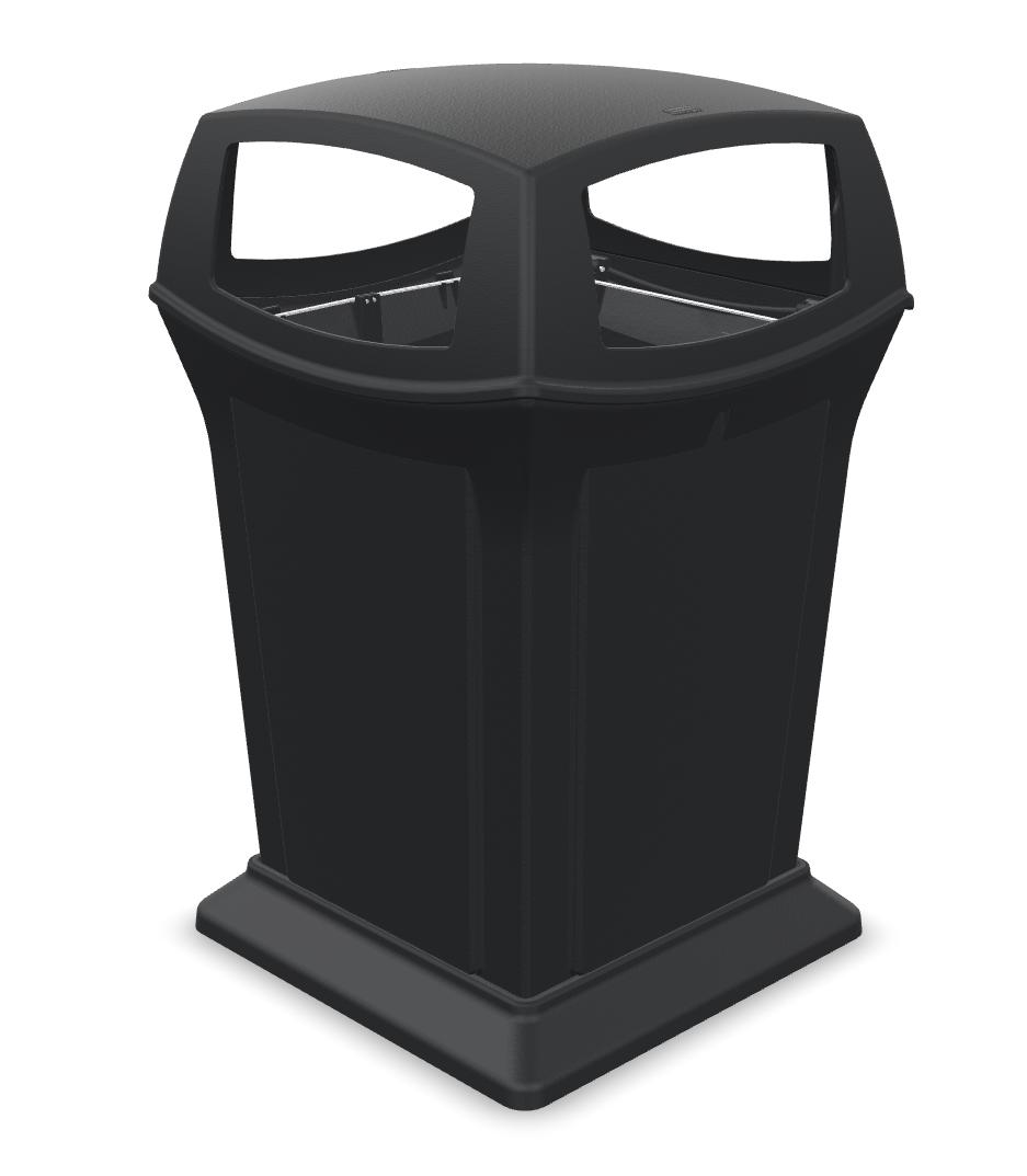 Ranger 45 Gal 4 Opening Charcoal